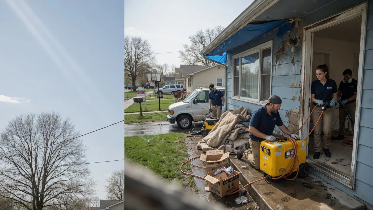 Basement Flood Cleanup in Max, MN near me
